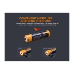 Batería Recargable Fenix ARB-L18 3400U MAh -Leopard Almacenar bateria recargable fenix arb l18 3400u mah 8