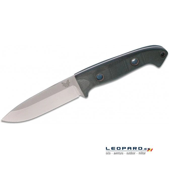 Benchmade Bushcrafter 162 Drop Point Azul Funda Piel 3 Benchmade Bushcrafter 162 Drop Point Azul Funda Piel