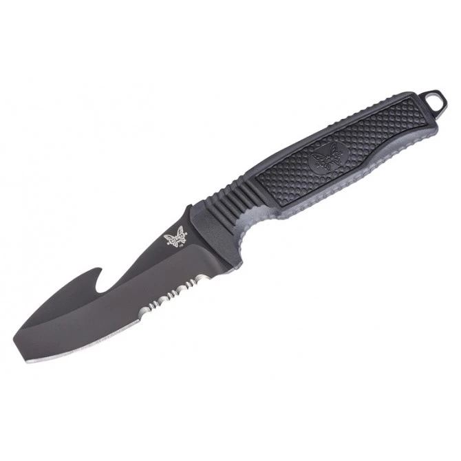 Benchmade H20 112SBK-BLK Drop Point Con Gancho Negro 3 Benchmade H20 112SBK-BLK Drop Point Con Gancho Negro
