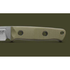 Benchmade Mini Bushcrafter 165-1 CPM-S30V -Leopard Almacenar benchmade mini bushcrafter 165 1 cpm s30v 6