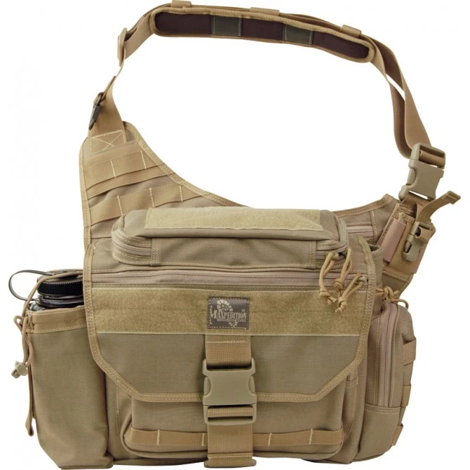 Bolso Bandolera Maxpedition Mongo Versipack Khaki 3 Bolso Bandolera Maxpedition Mongo Versipack Khaki