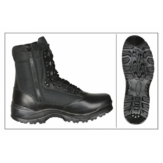 Botas Barbaric Táctica 8" Cremallera Negra 5 Botas Barbaric Táctica 8" Cremallera Negra - Imagen 3