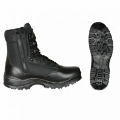 Botas Barbaric Táctica 8" Cremallera Negra