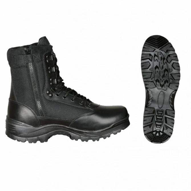 Botas Barbaric Táctica 8" Cremallera Negra 3 Botas Barbaric Táctica 8" Cremallera Negra