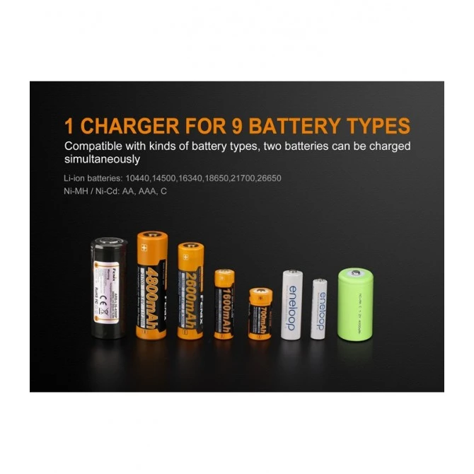 Cargador Fenix ARE-A2 Digital 2 Vías 6 Cargador Fenix ARE-A2 Digital 2 Vías - Imagen 4