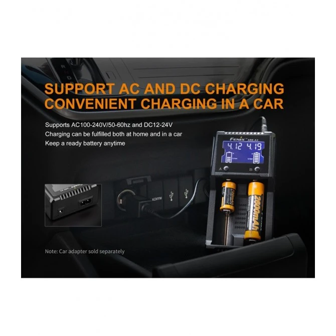 Cargador Fenix ARE-A2 Digital 2 Vías 9 Cargador Fenix ARE-A2 Digital 2 Vías - Imagen 7