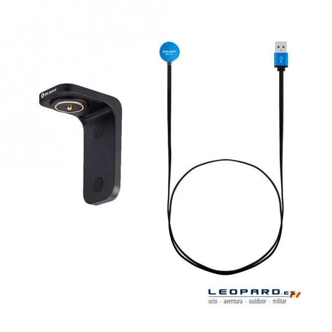 Cargador Olight L-Dock Kit Base De Carga + Cable Usb 3 Cargador Olight L-Dock Kit Base De Carga + Cable Usb