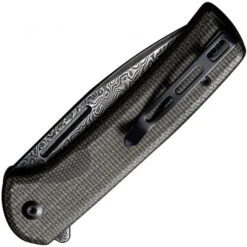 Civivi Conspirator Hoja Damasco 9 Civivi Conspirator Hoja Damasco -Leopard Almacenar civivi conspirator hoja damasco 2