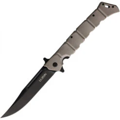 Cold Steel Luzon Linerlock Grande Dark Earth Hoja Negra
