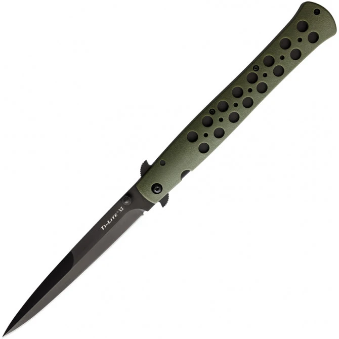 Cold Steel Ti Lite 7.13'' Linerlock OD Green AUS-8A 3 Cold Steel Ti Lite 7.13'' Linerlock OD Green AUS-8A