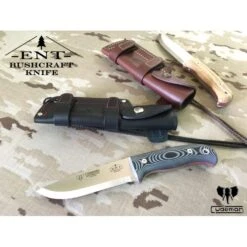 Cudeman ENT Bushcraft Böhler Micarta Negra Kit Completo 22 Cudeman ENT Bushcraft Böhler Micarta Negra Kit Completo -Leopard Almacenar cuchillo cudeman ent bushcraft bohler micarta negra kit completo 4