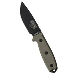 ESEE Model 3 Micarta Verde -Leopard Almacenar cuchillo esee model 3 micarta verde 2