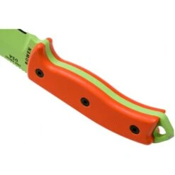 ESEE Model 5 G-10 Naranja Hoja Verde -Leopard Almacenar cuchillo esee model 5 g 10 naranja hoja verde 4