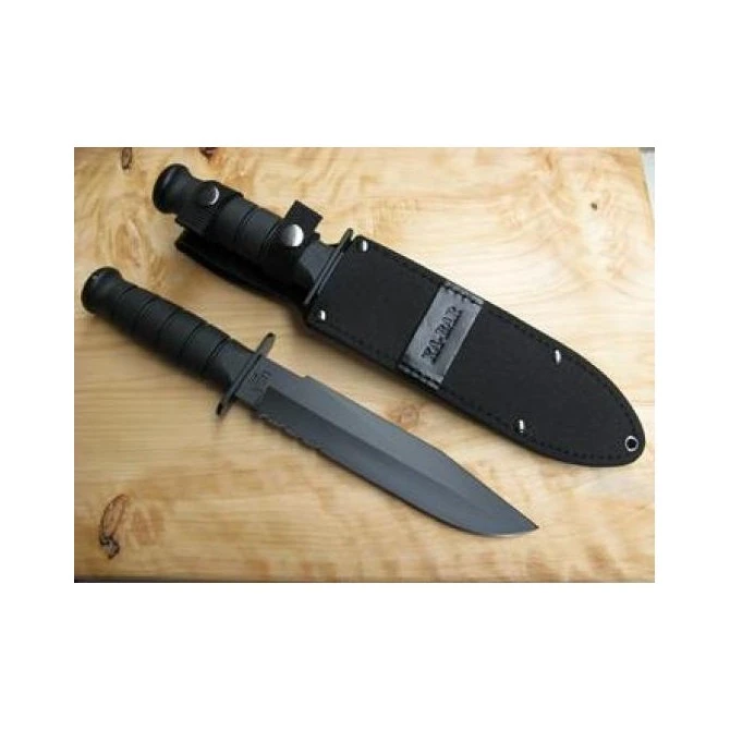 Ka-Bar Black Fighter Part Serr 5 Ka-Bar Black Fighter Part Serr - Imagen 3