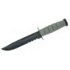 Ka-Bar Fighting Knife Serrated Foliage Green -Leopard Almacenar cuchillo ka bar fighting knife serrated foliage green