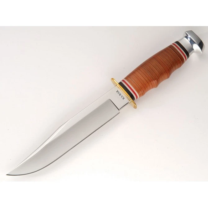 Ka-Bar Leather Handled Bowie 6 Ka-Bar Leather Handled Bowie - Imagen 4