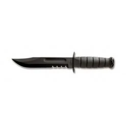 Ka-Bar USA Fighting Knife Black Serrated 10 Ka-Bar USA Fighting Knife Black Serrated -Leopard Almacenar cuchillo ka bar usa fighting knife black serrated 2