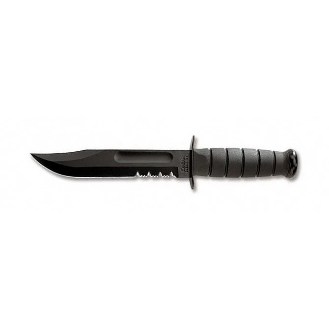 Ka-Bar USA Fighting Knife Black Serrated 5 Ka-Bar USA Fighting Knife Black Serrated - Imagen 3
