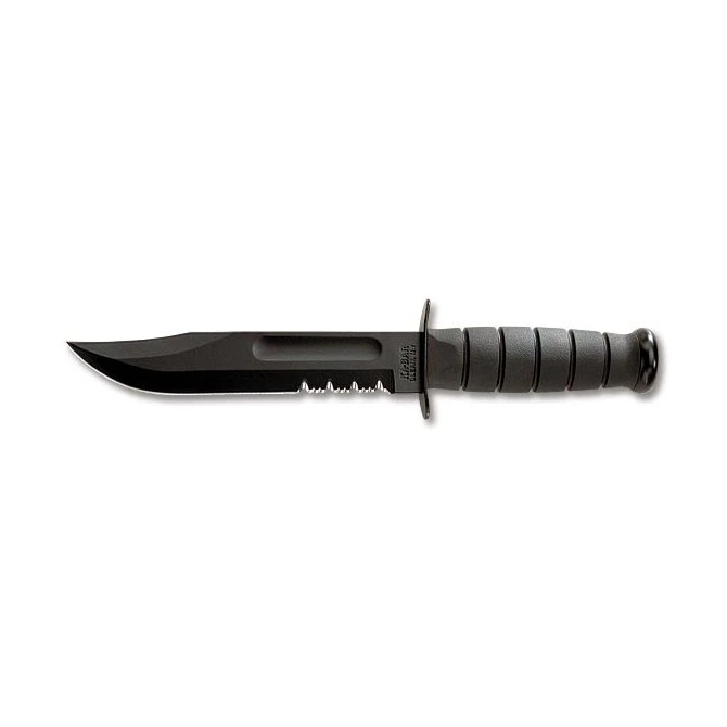 Ka-Bar USA Fighting Knife Black Serrated 6 Ka-Bar USA Fighting Knife Black Serrated - Imagen 4