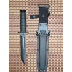 Ka-Bar USA Fighting Knife Kydex Serrated 9 Ka-Bar USA Fighting Knife Kydex Serrated -Leopard Almacenar cuchillo ka bar usa fighting knife kydex serrated 2