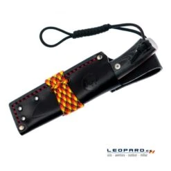 Nieto Chaman Bushcraft Micarta Negro -Leopard Almacenar cuchillo nieto chaman bushcraft micarta negro 4