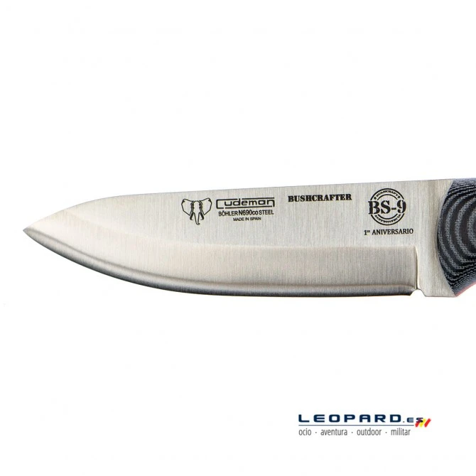 Cudeman BS9 Bushcrafter Micarta Negra 5 Cudeman BS9 Bushcrafter Micarta Negra - Imagen 3