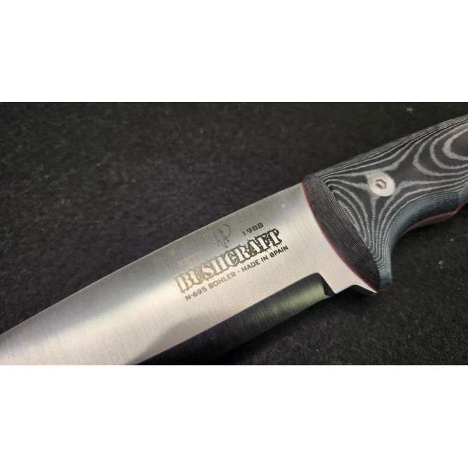 Cudeman Bushcraft 148-MC Böhler Micarta Negra Kit Completo 5 Cudeman Bushcraft 148-MC Böhler Micarta Negra Kit Completo - Imagen 3