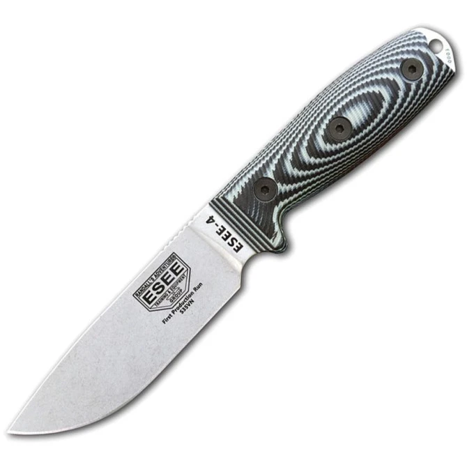 ESEE Model 4 S35VN Gray G10 3 ESEE Model 4 S35VN Gray G10