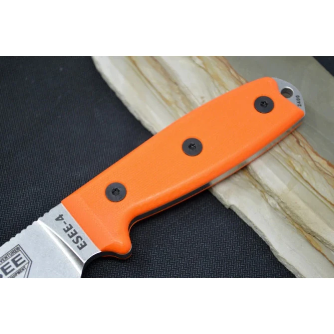 ESEE Model 4 S35VN Orange G10 5 ESEE Model 4 S35VN Orange G10 - Imagen 3
