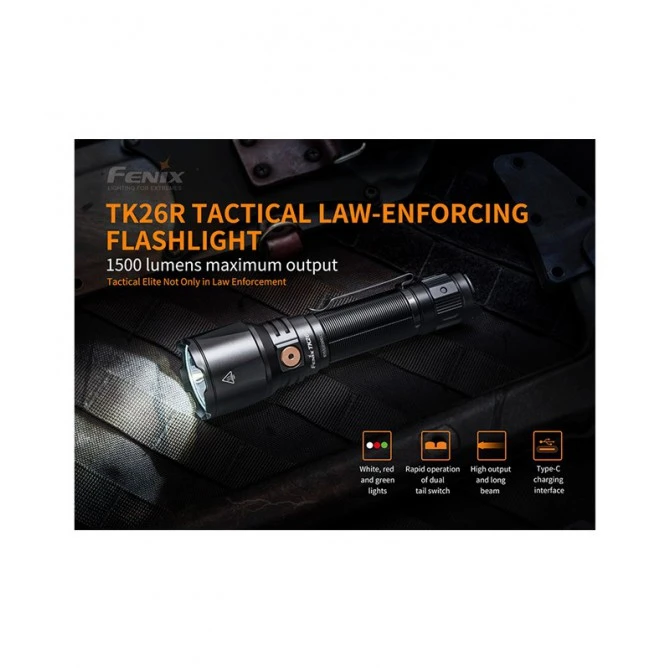 Fenix TK26R 1500 Lumens Recargable 12 Fenix TK26R 1500 Lumens Recargable - Imagen 10