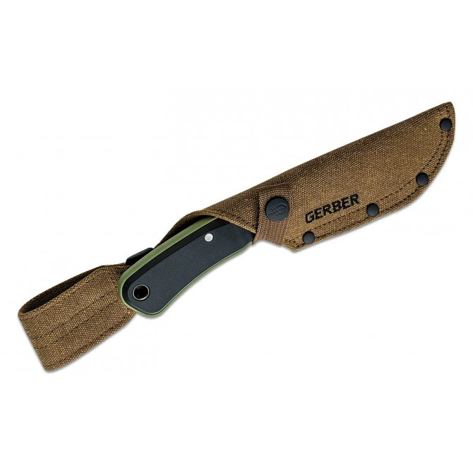 Gerber Downwind Fixed Blade Green Blister 4 Gerber Downwind Fixed Blade Green Blister - Imagen 2