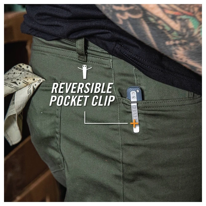 Gerber Pledge Clip Linerlock Gris 6 Gerber Pledge Clip Linerlock Gris - Imagen 4