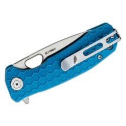 Honey Badger Small Linerlock Drop Point Blue 14 Honey Badger Small Linerlock Drop Point Blue -Leopard Almacenar honey badger small linerlock drop point blue 2