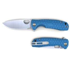 Honey Badger Small Linerlock Drop Point Blue 18 Honey Badger Small Linerlock Drop Point Blue -Leopard Almacenar honey badger small linerlock drop point blue 6