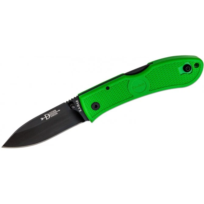 Ka-Bar Dozier Folding Hunter Kelly Green Hoja Negra 7 Ka-Bar Dozier Folding Hunter Kelly Green Hoja Negra - Imagen 5