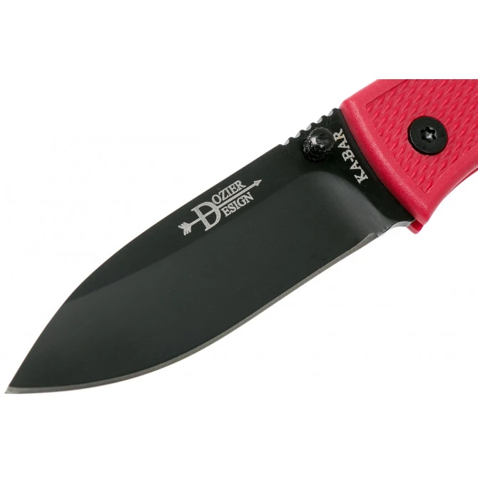 Ka-Bar Dozier Folding Hunter Red Hoja Negra 6 Ka-Bar Dozier Folding Hunter Red Hoja Negra - Imagen 4