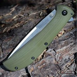 Kershaw AM-4 A/O Framelock Verde -Leopard Almacenar kershaw am 4 a o framelock verde 2