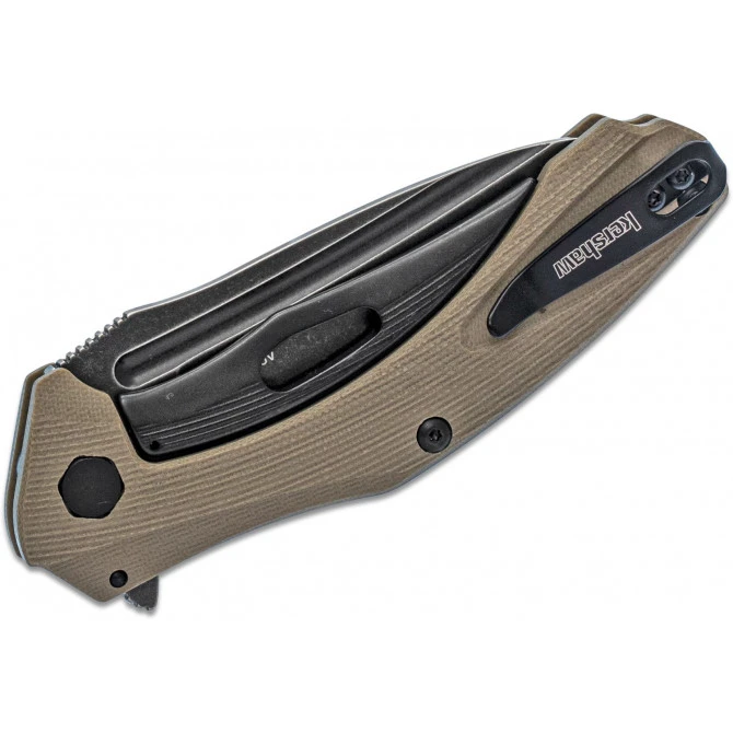 Kershaw Natrix Framelock A/O Tan Hoja Negra 4 Kershaw Natrix Framelock A/O Tan Hoja Negra - Imagen 2