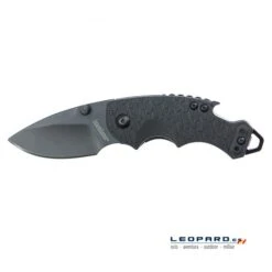 Kershaw Shuffle Drop Point Negra Hoja Negra -Leopard Almacenar kershaw shuffle drop point negra hoja negra 2