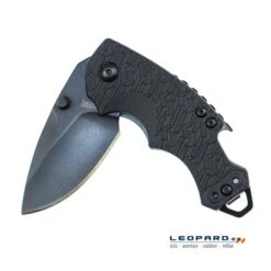 Kershaw Shuffle Drop Point Negra Hoja Negra -Leopard Almacenar kershaw shuffle drop point negra hoja negra 3