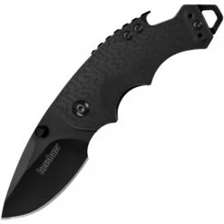Kershaw Shuffle Drop Point Negra Hoja Negra -Leopard Almacenar kershaw shuffle drop point negra hoja negra 5