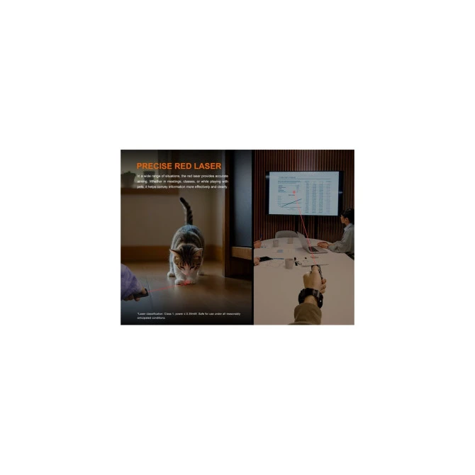 Linterna Fenix E06R Gris 700 Lúmenes Recargable Con Luz ULtravioleta Y Láser Rojo 8 Linterna Fenix E06R Gris 700 Lúmenes Recargable Con Luz ULtravioleta Y Láser Rojo - Imagen 6