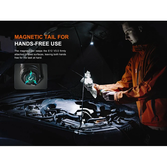 Linterna Fenix E12R-V3.0 200 Lumens 4 Linterna Fenix E12R-V3.0 200 Lumens - Imagen 2