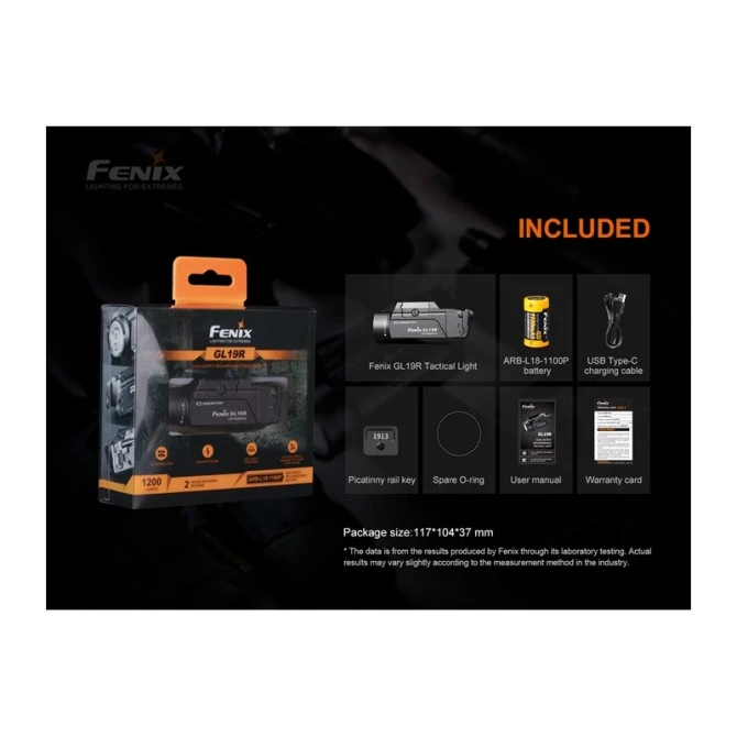 Linterna Fenix GL19R 1200 Lúmenes Recargable 18 Linterna Fenix GL19R 1200 Lúmenes Recargable - Imagen 16