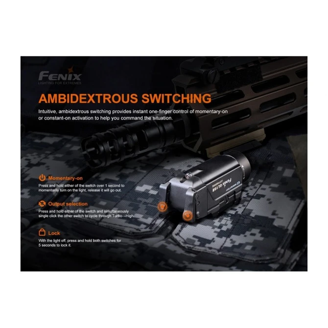 Linterna Fenix GL19R 1200 Lúmenes Recargable 7 Linterna Fenix GL19R 1200 Lúmenes Recargable - Imagen 5