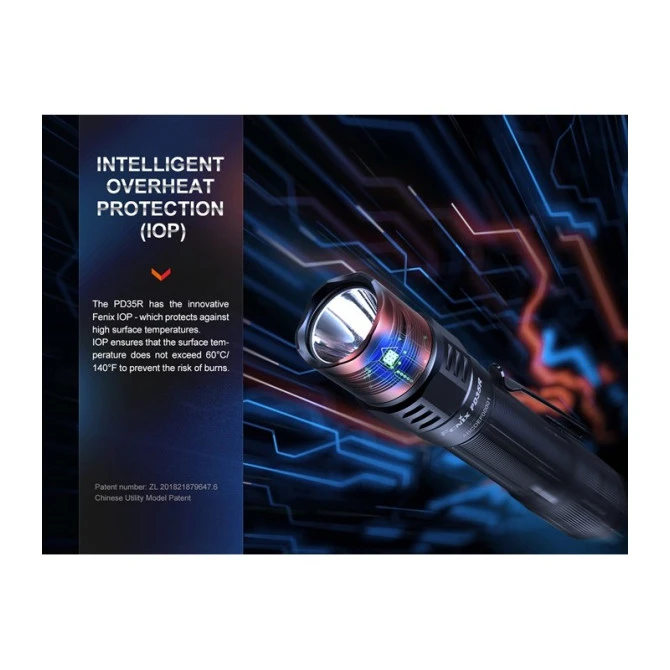 Linterna Fenix PD35R 1700 Lumens 15 Linterna Fenix PD35R 1700 Lumens - Imagen 13
