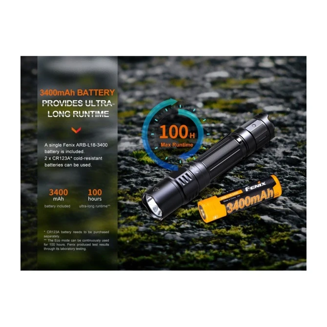 Linterna Fenix PD35R 1700 Lumens 6 Linterna Fenix PD35R 1700 Lumens - Imagen 4