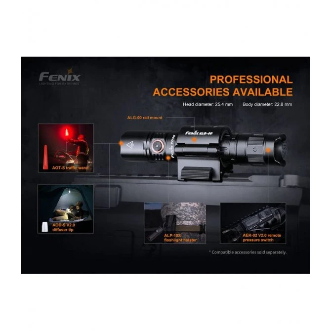 Linterna Fenix PD35V3.0 1700 Lumens 13 Linterna Fenix PD35V3.0 1700 Lumens - Imagen 11