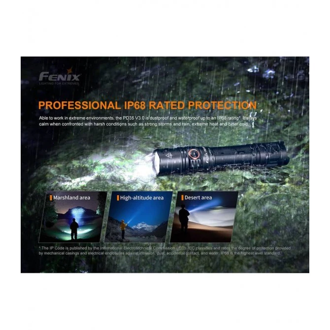 Linterna Fenix PD35V3.0 1700 Lumens 19 Linterna Fenix PD35V3.0 1700 Lumens - Imagen 17