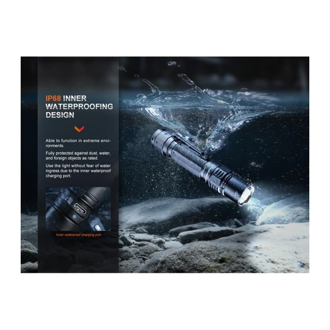 Linterna Fenix PD36R PRO 2.800 Lumens Recargable 15 Linterna Fenix PD36R PRO 2.800 Lumens Recargable - Imagen 13